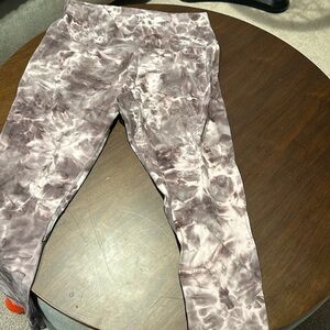 Lululemon Tie Dye Align leggings